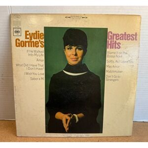 Eydie Gorme Eydie Gorme's Greatest Hits Vinyl LP Record Album Columbia 1967